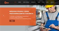 Desktop Screenshot of cursoindustec.com.br